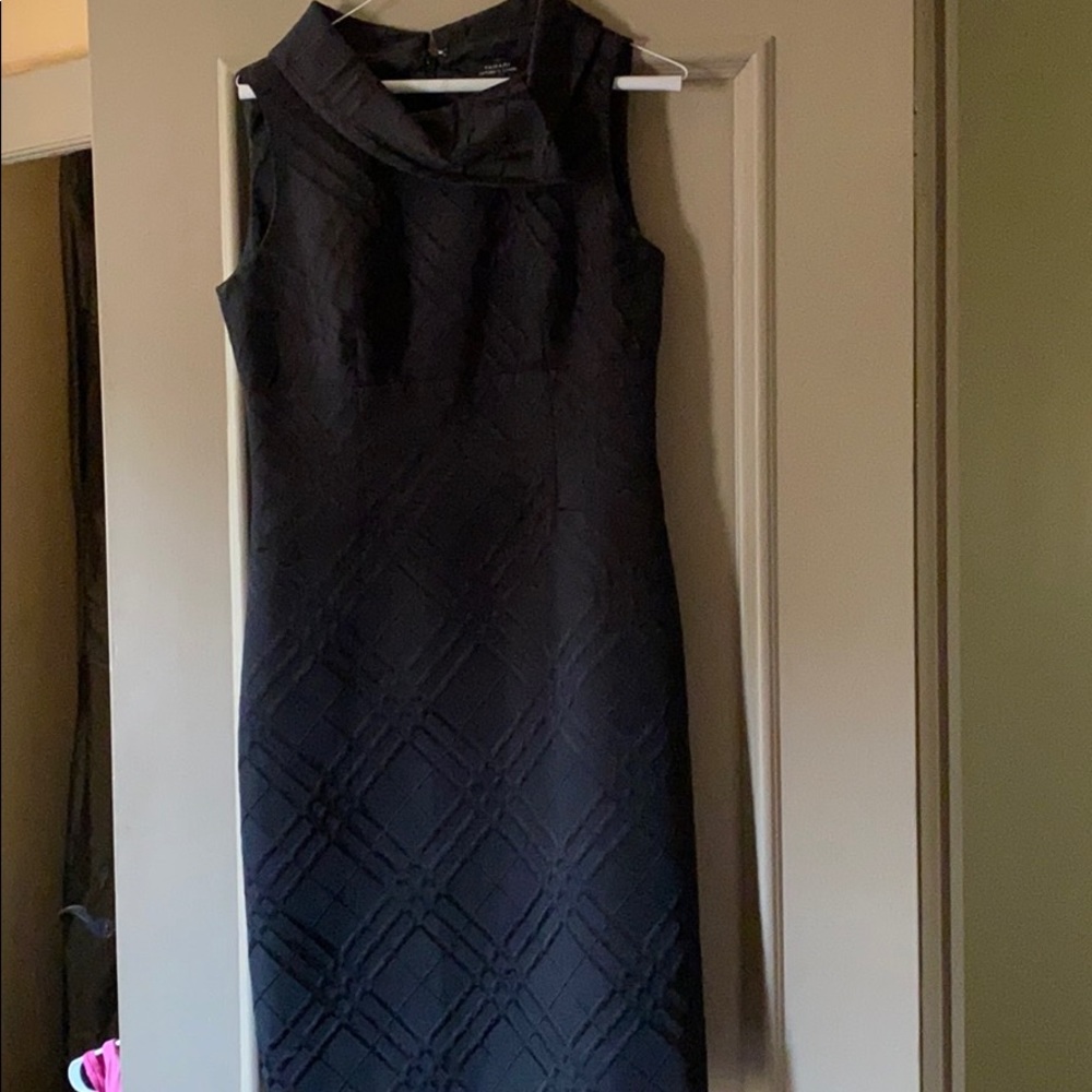 Basic black dress.